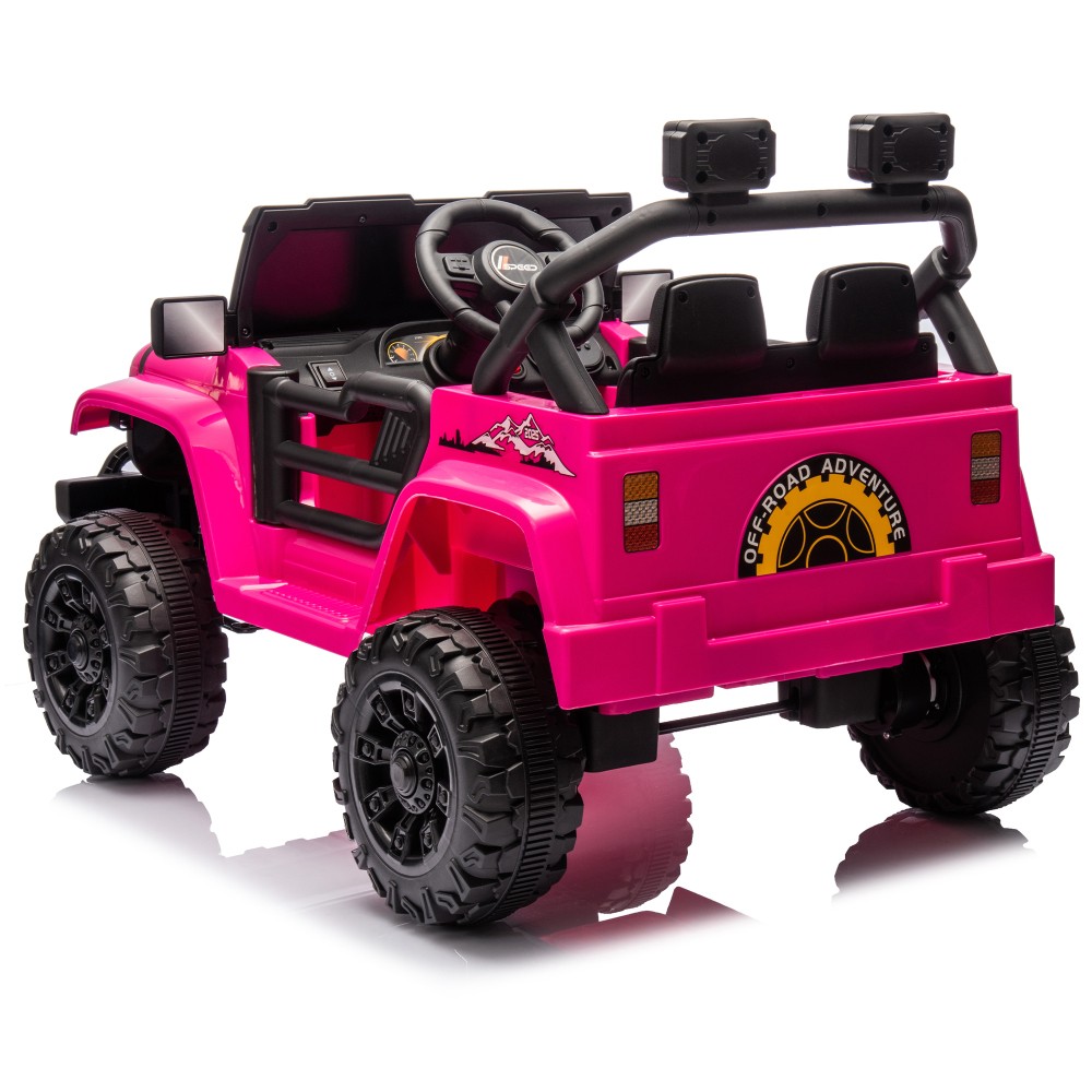 12V Kids Ride On Electric Car W/Parents Control,Dual drive,Four-wheel Suspension
