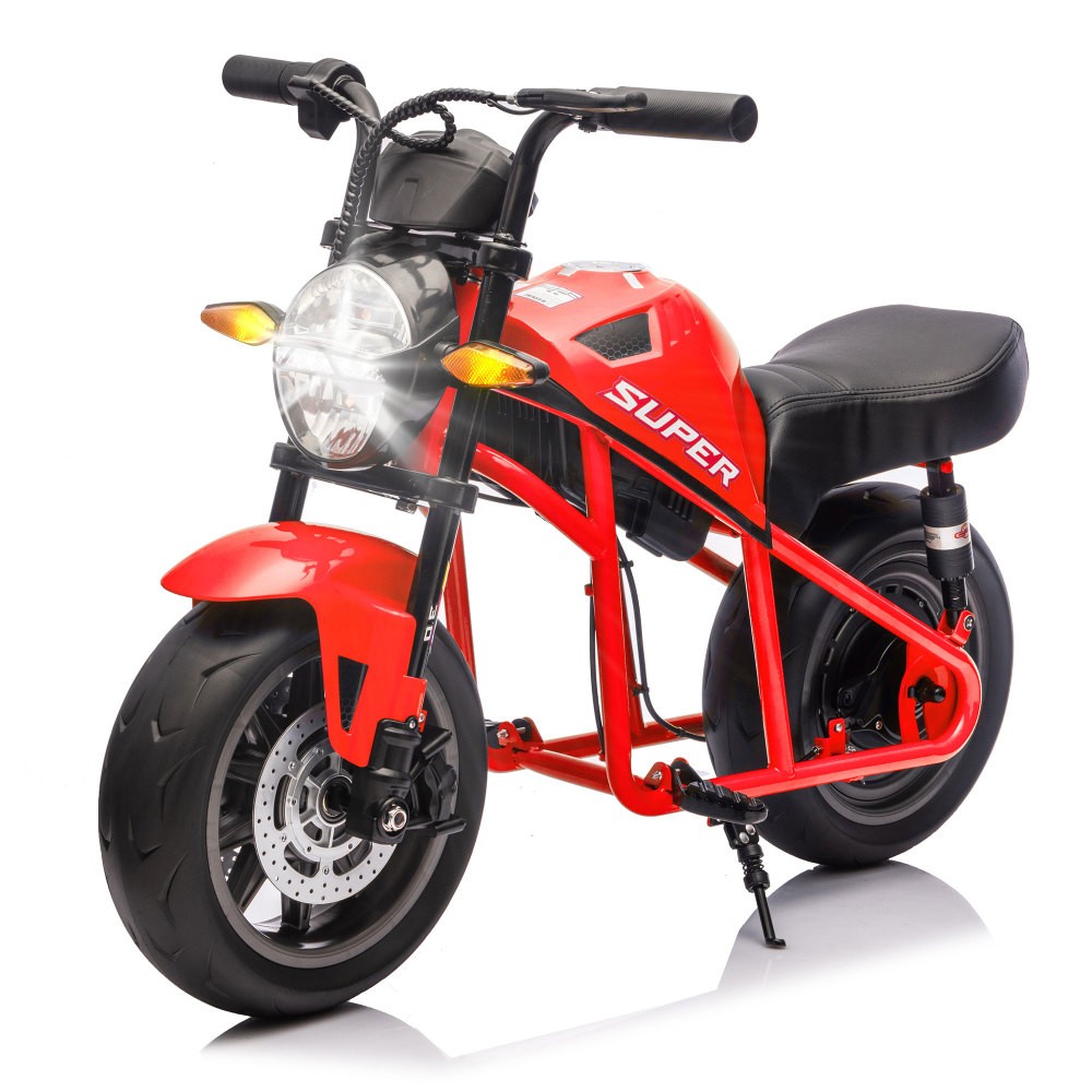 24V 300W Kids Ride On XL Electric Toy Muscle Motorcycle Hub Motor 14in EVA Wheel