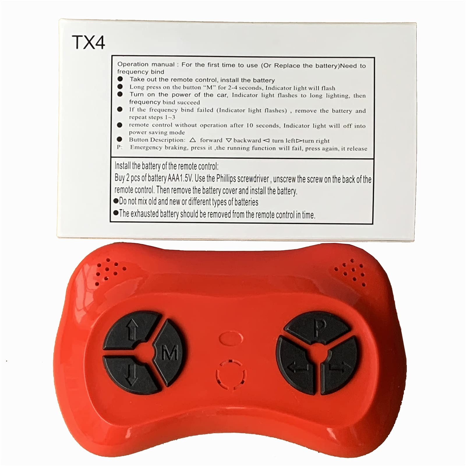 RX25 6V Kids Powered Ride On Car 2.4G Bluetooth Remote Control & Receiver Kit…