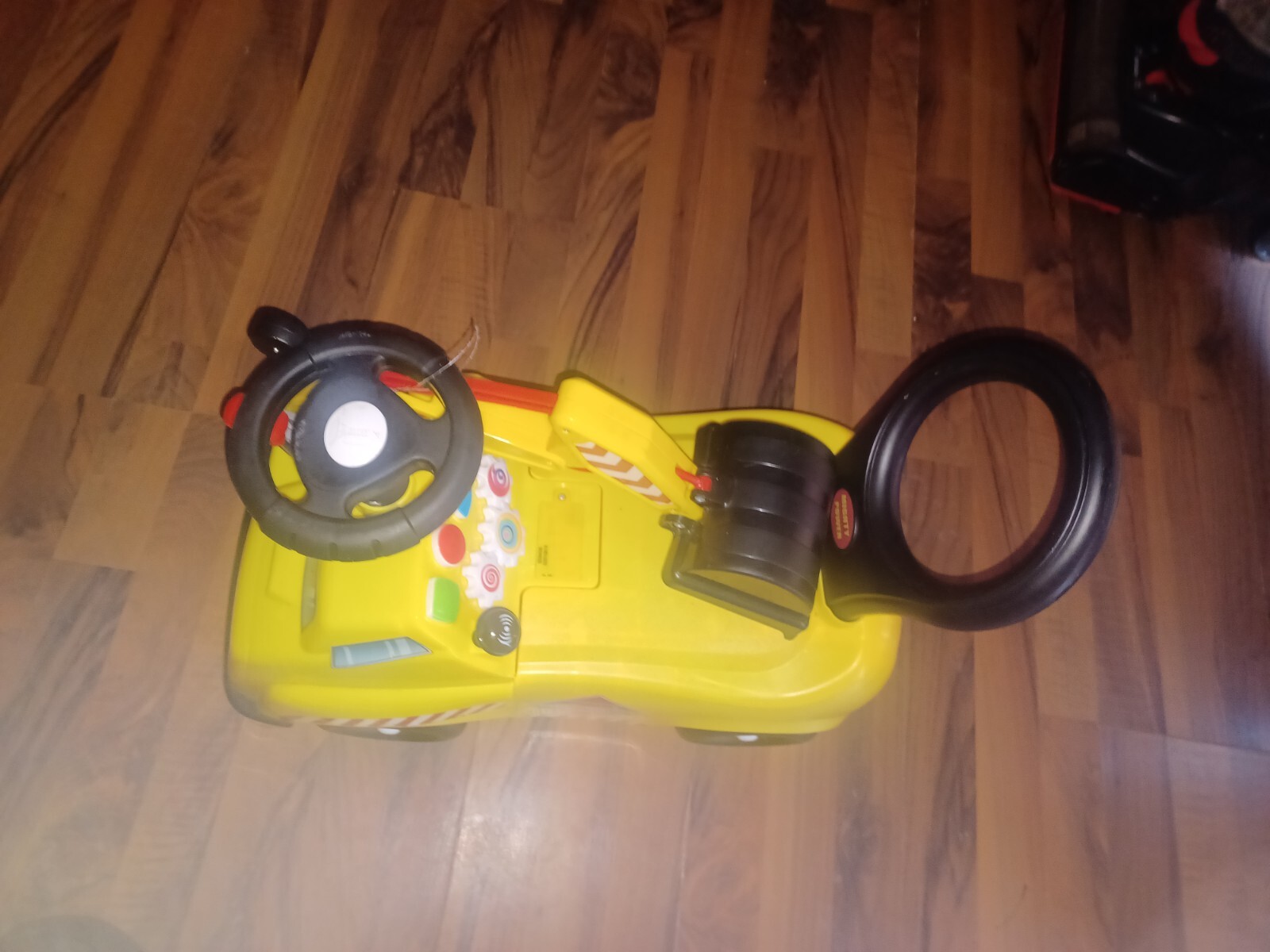 Kiddieland Construction Deluxe Lights and Sounds Activity Ride-On 1-3 Years NEW