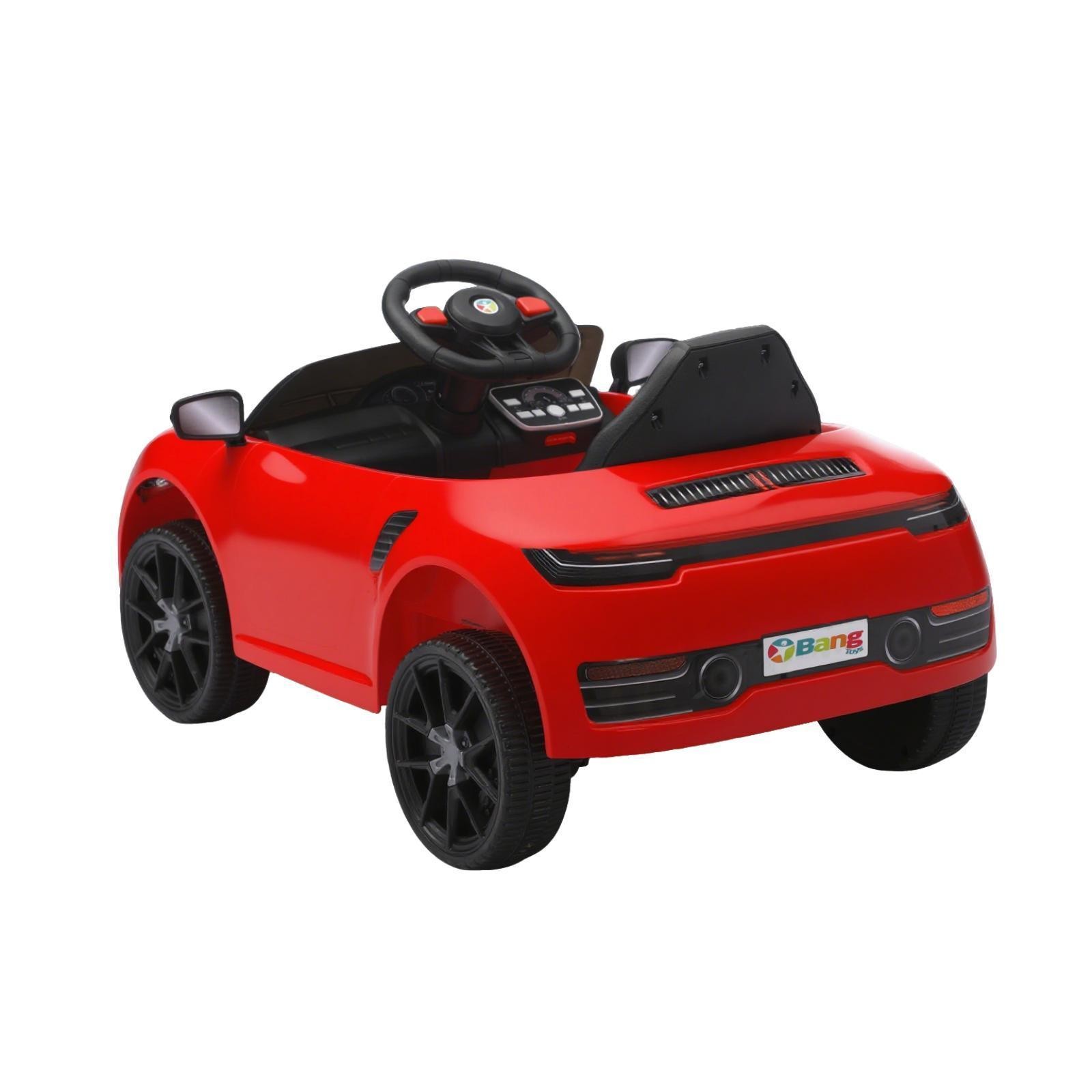 Electric Car Children Multifeature Control Ride Toy Seatbelt Door Fun for Baby