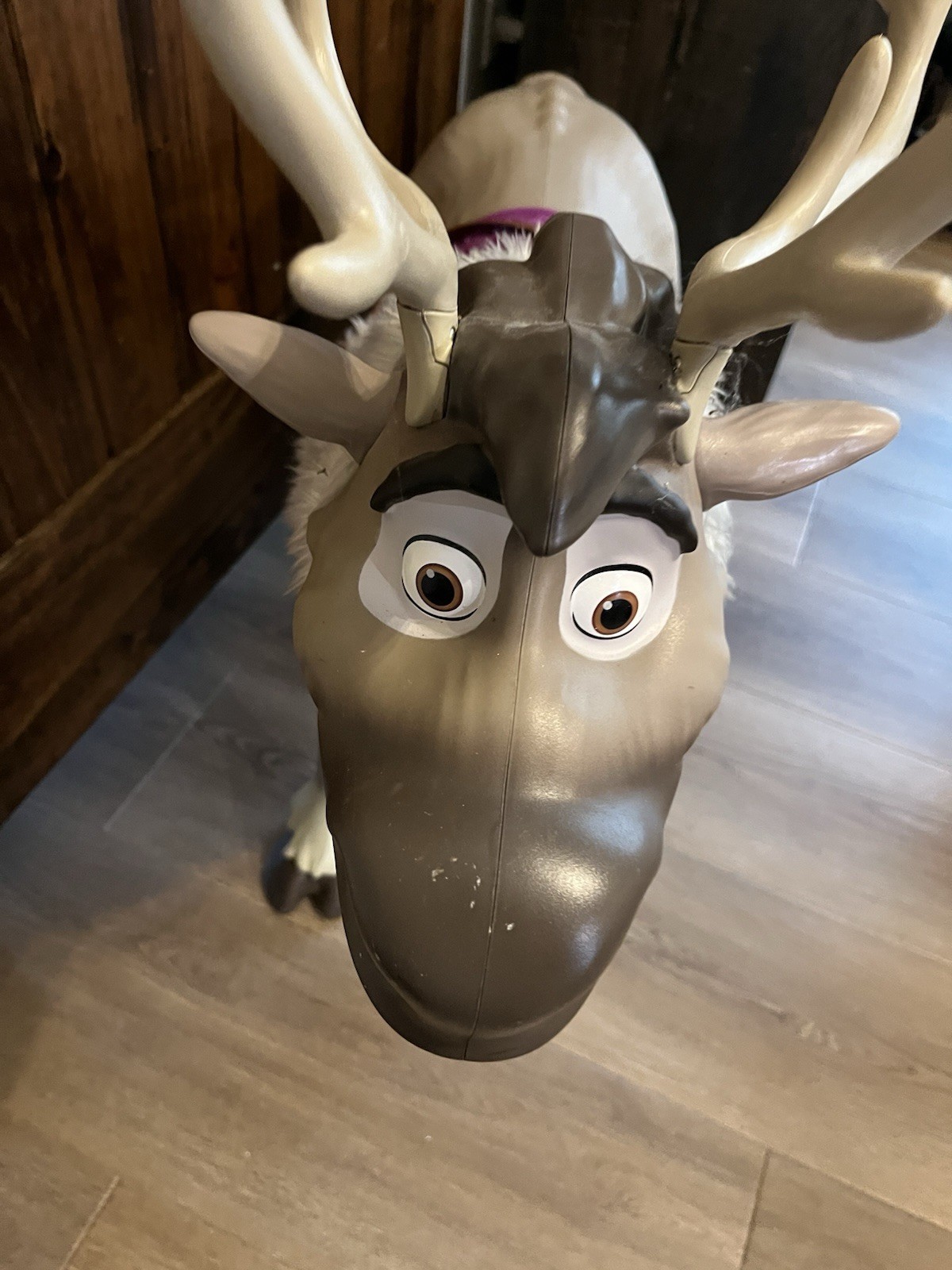 Disney Frozen 2 Playdate Sven Ride-On Reindeer Child Size Toy with Sounds