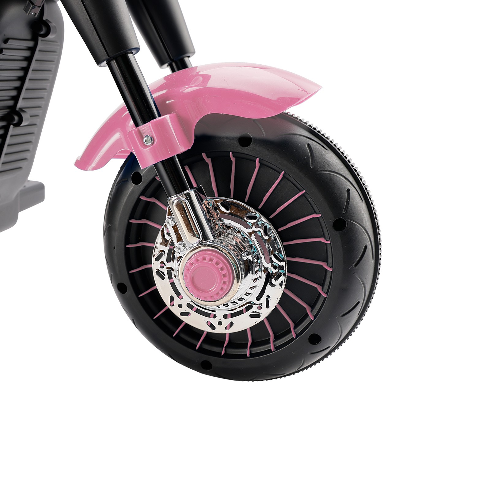 🚀3-Wheel 6V Kid Ride On Motorcycle Electric Toy With Colorful Light And Music
