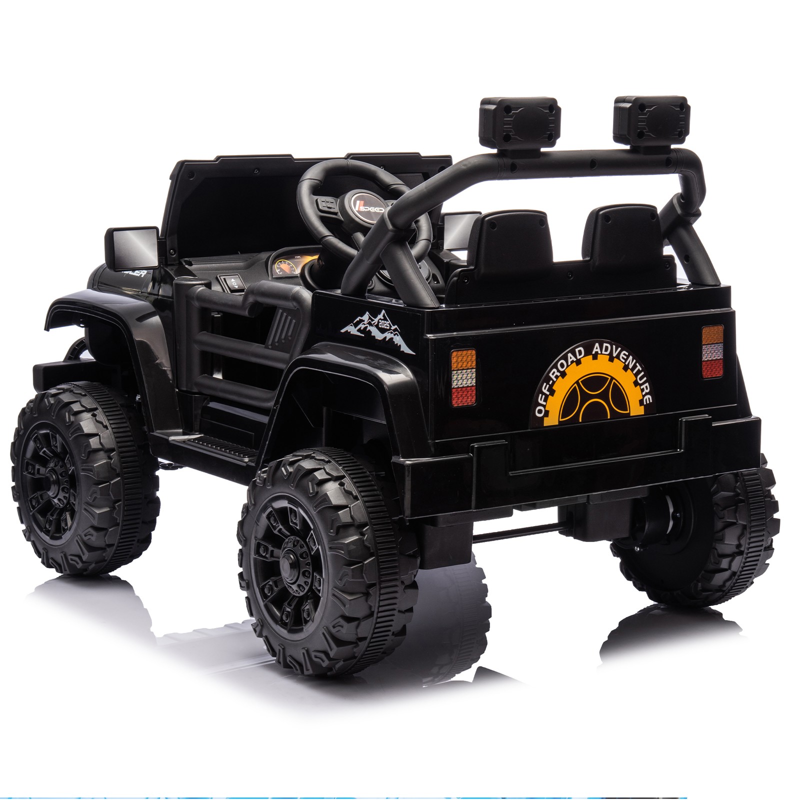 12V Kids Ride On Electric Car W/Parents Control Dual Drive Headlights