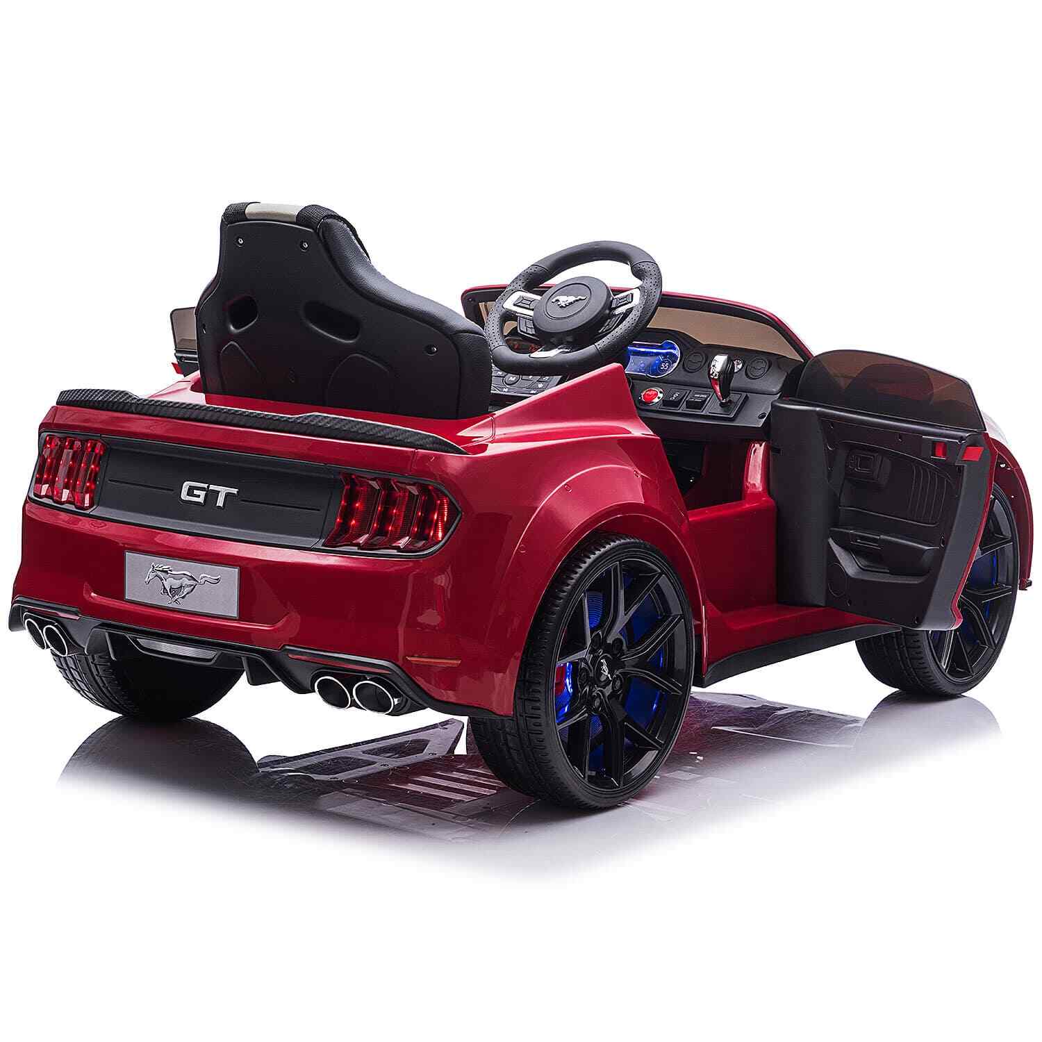 24V KIDS BOYS RIDE ON FORD MUSTANG GT CUSTOM EDITION CAR,TWO POWERFUL MOTORS+R/C