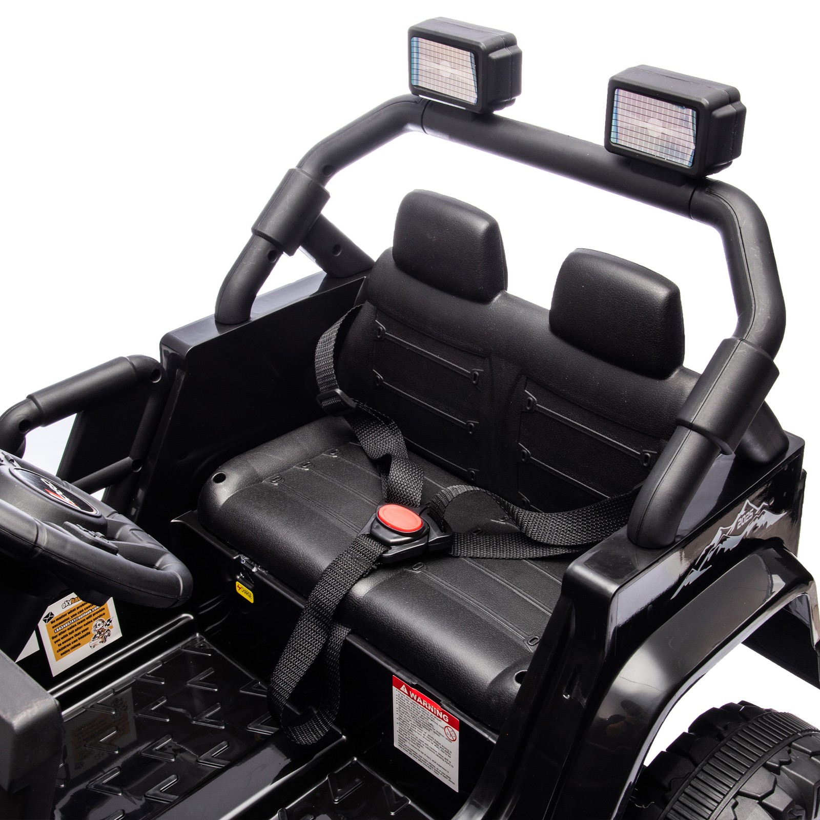 12V Kids Ride On Electric Car W/Parents Control Dual Drive Headlights