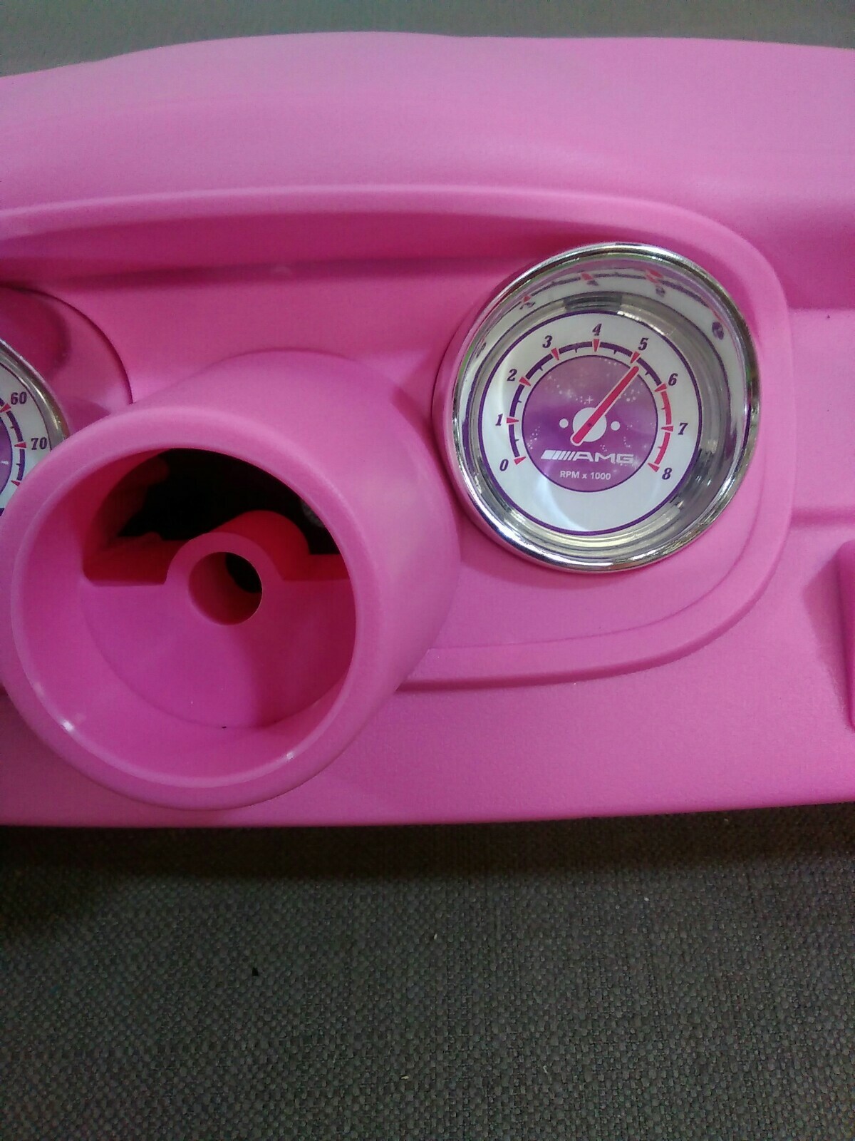 Power Wheels Disney princess Mercedes-Benz AMG 45 pink complete Dash assembly