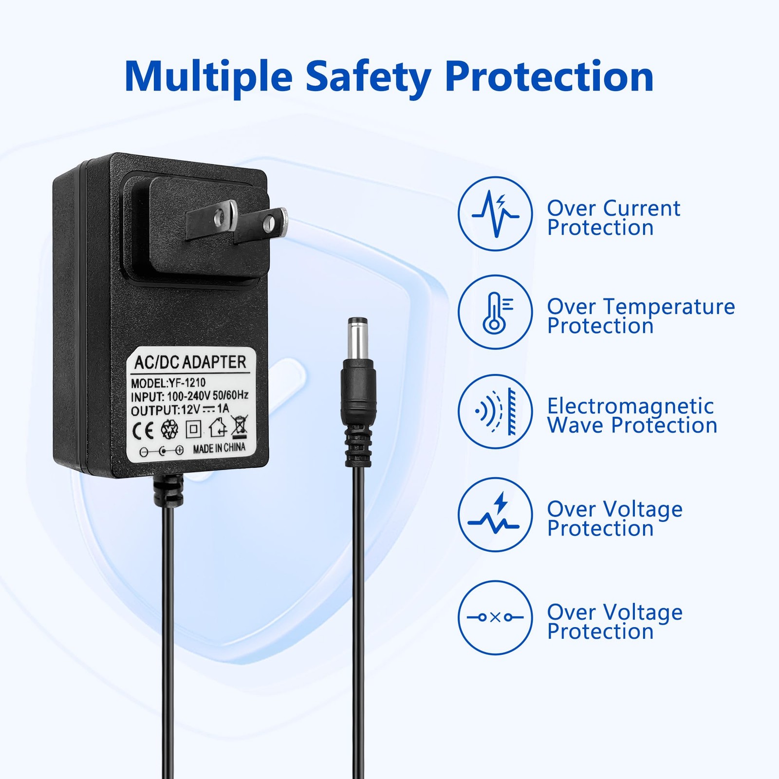 12V Battery Charger for Kids Ride On Toys, Electric Cars, ATVs, Motorcycles, …