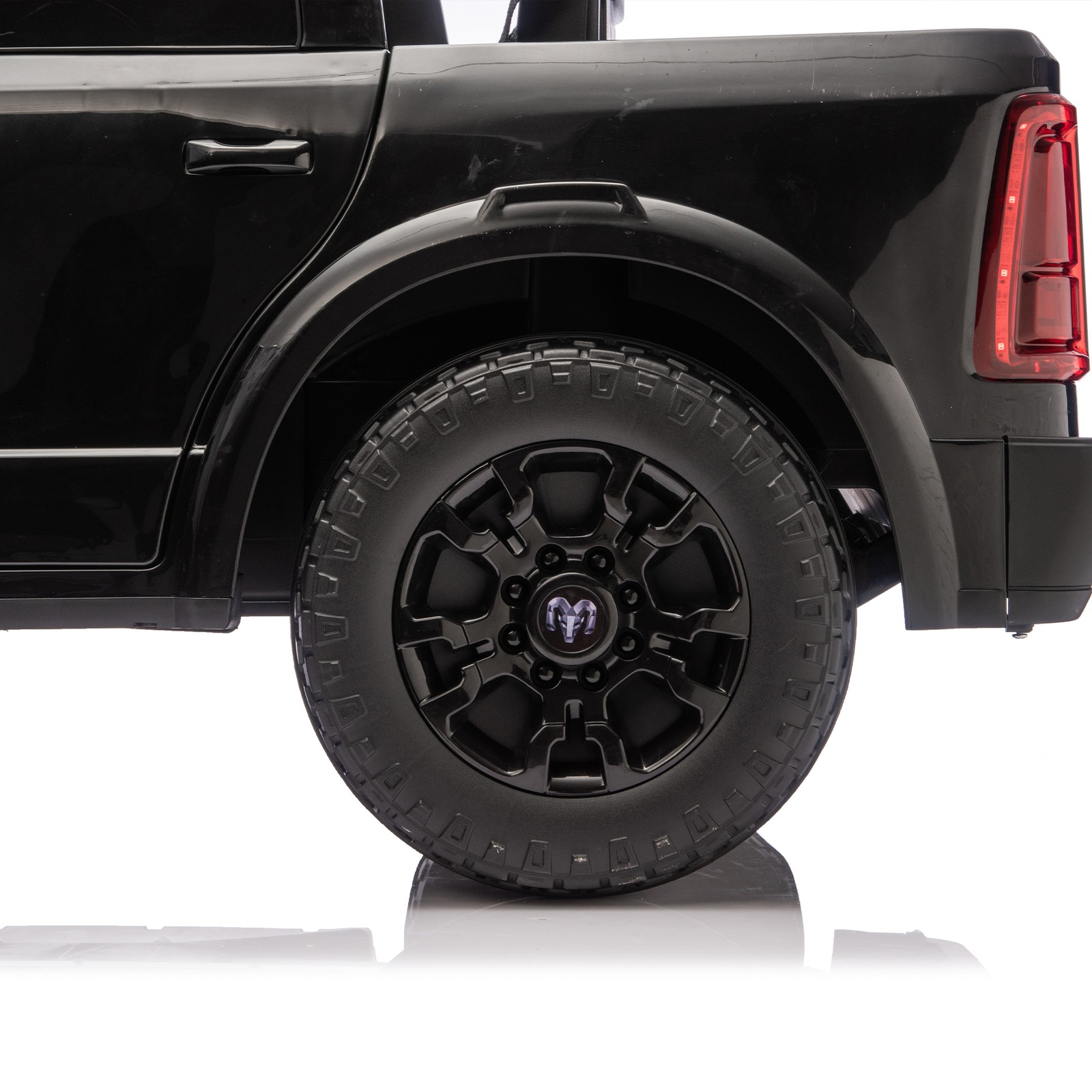 24V Dodge RAM 2500 Ride On Truck 2-Seater Official Remote Bluetooth MP3 USB Kids