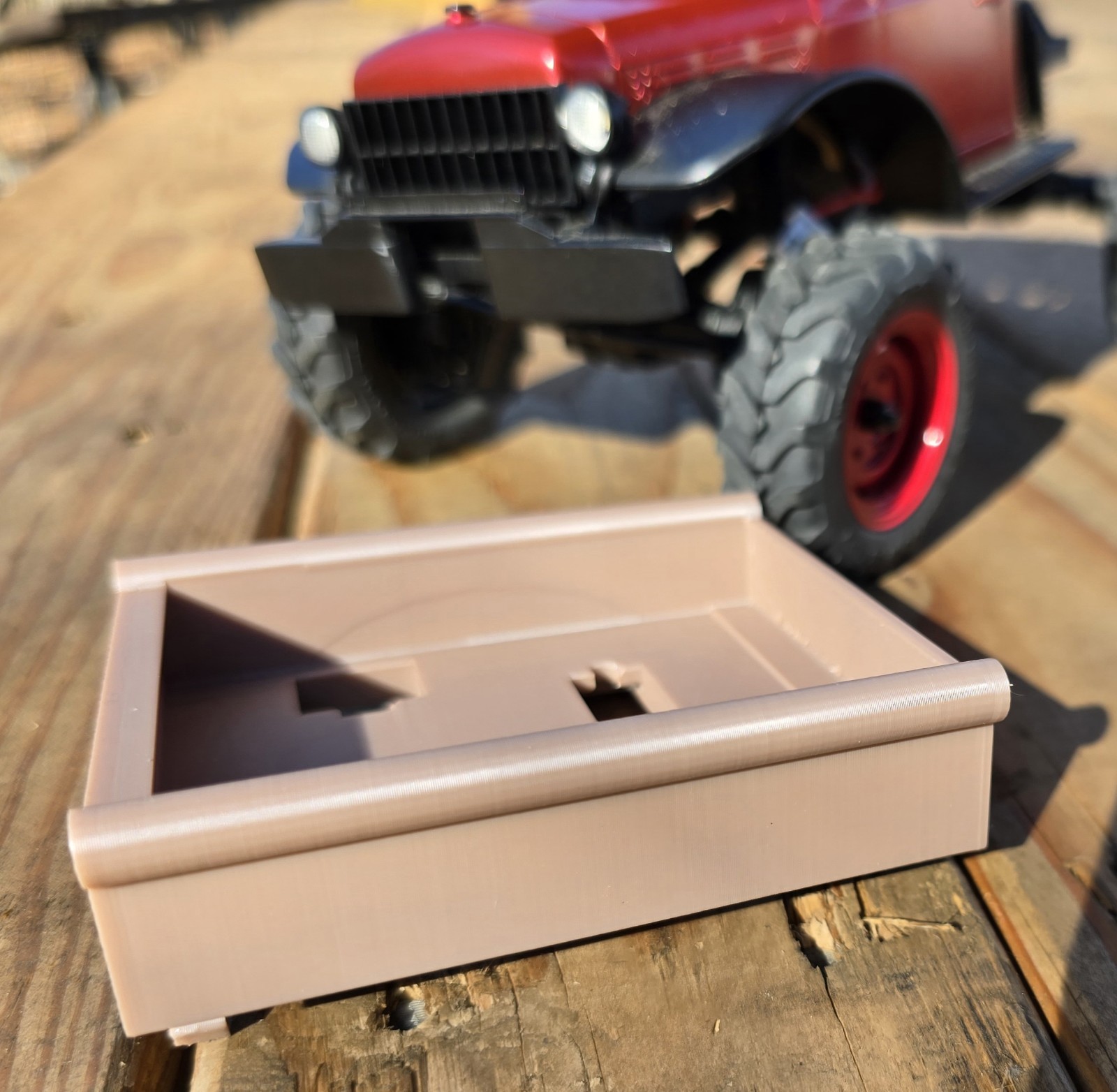 Truck Flat Bed (NO Truck Included ) for FCX24 Power Wagon