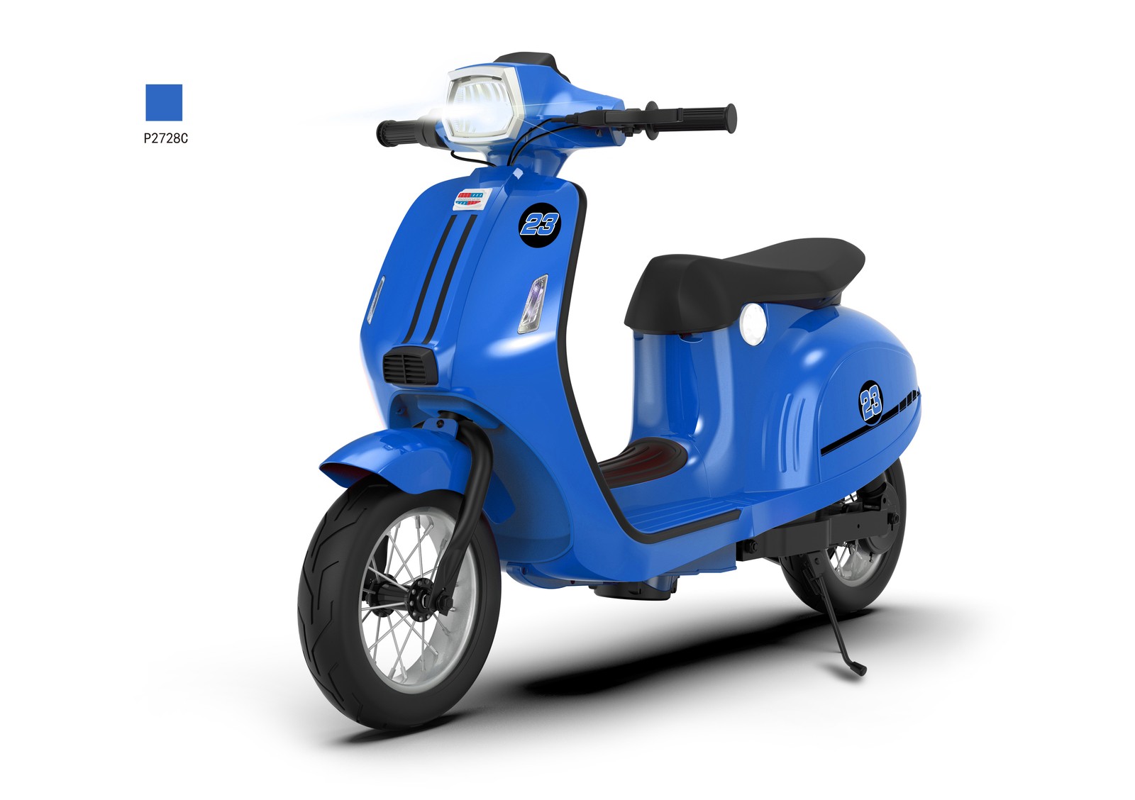 24V 350W Electric Motorcycle for Big Kids Kids Ride on Moped Max Up to 14MPH