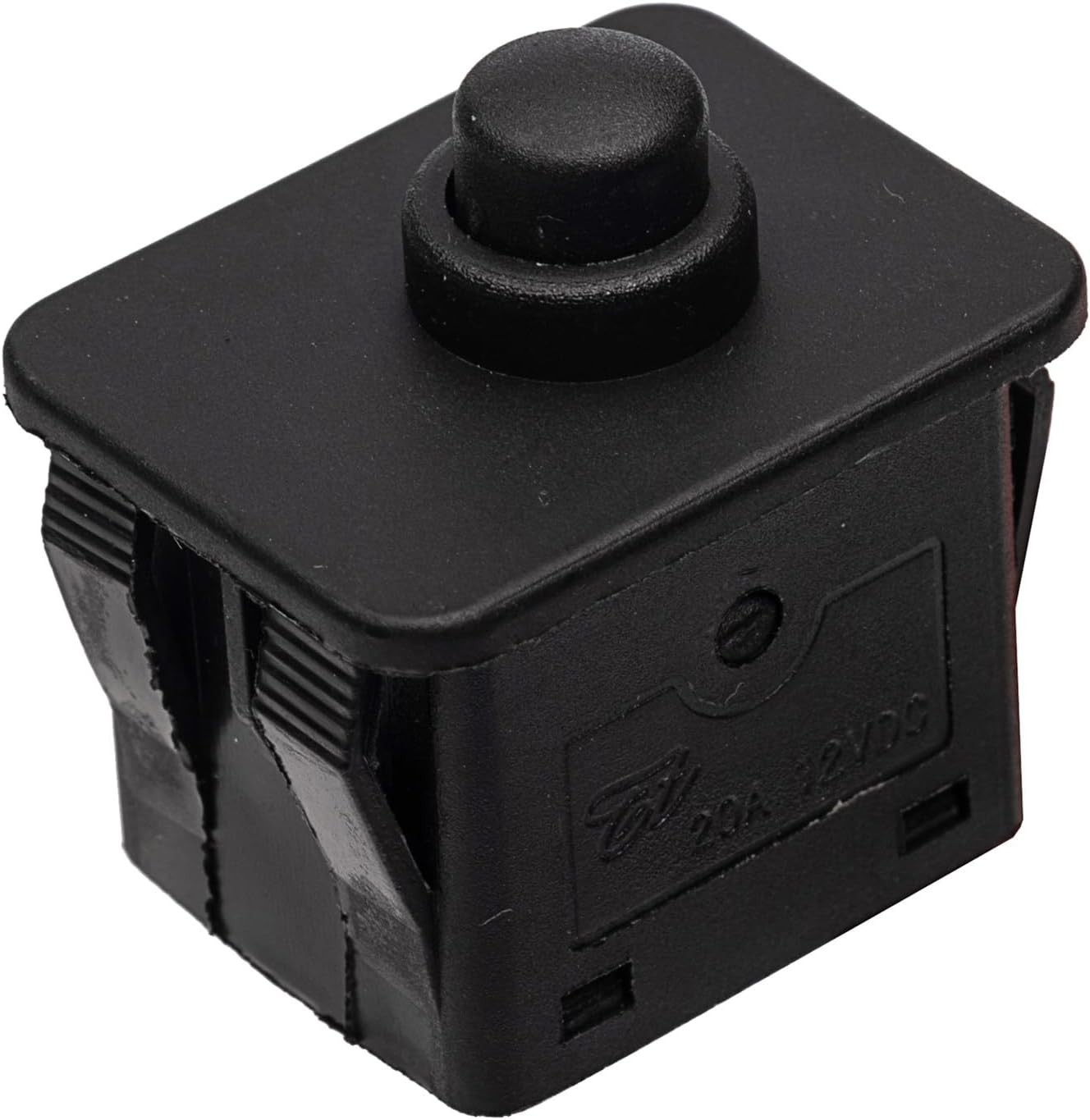 2-Pack Kids Ride-on Car Foot Pedal Switch, 6V-12V 2-Pin Accelerator Plunger