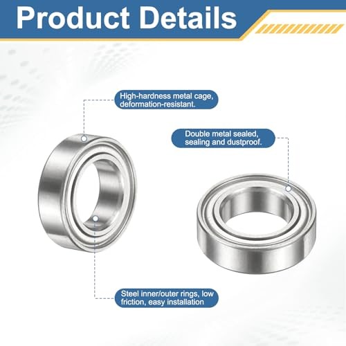Pcs MR148ZZ Deep Groove Ball Bearing Double Metal Shielded 8mm x 14mm x 4mm 20