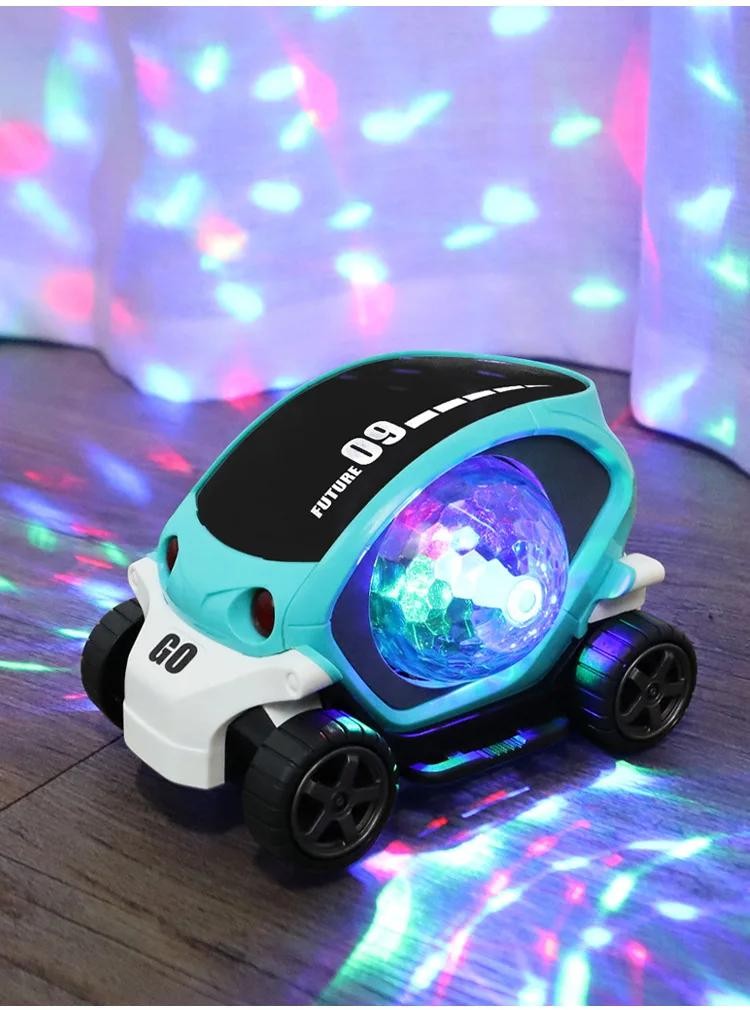 Baby Toddler Crawling Sensory Toys Electronic Car Plastic Present Lovely Car