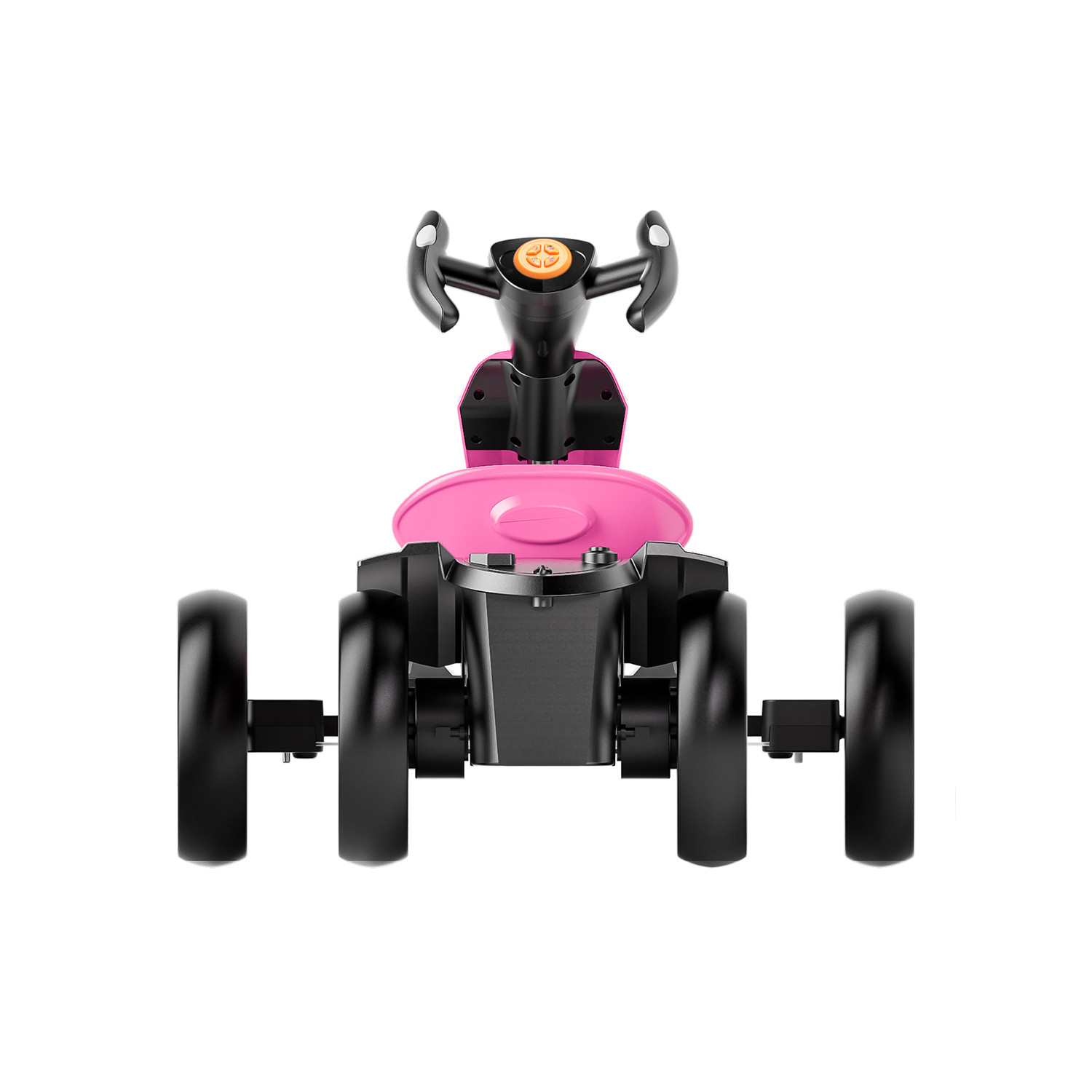 12V Electric Kids Pedal Go Kart Adjustable Seat Ride On Toy 3-6 Years Magenta