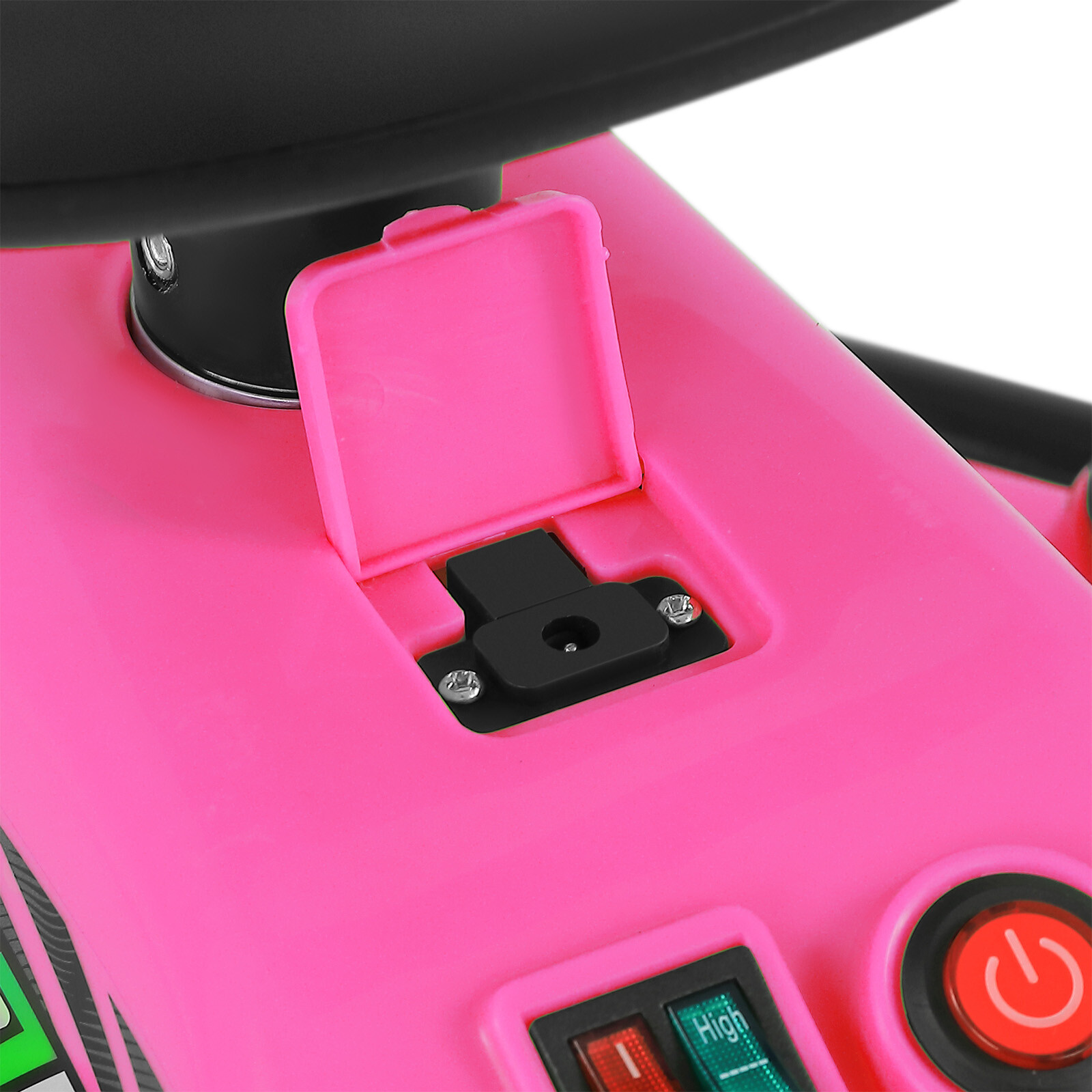 24V Electric 360° Rotating Ride On Drifting Car with 2Speed,Flag,Bluetooth,Music