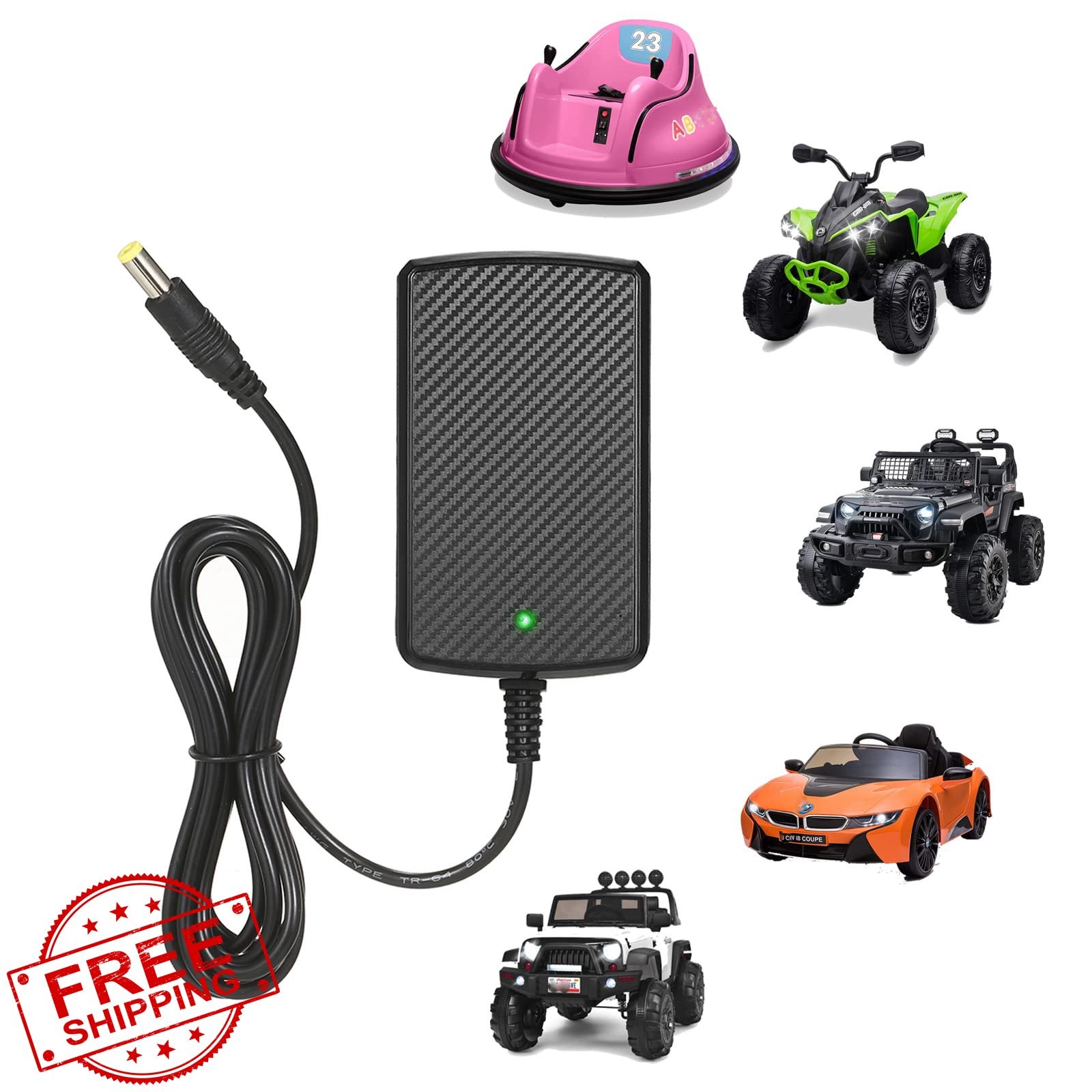 venshun 12v Ride On Toy Car Battery Charger