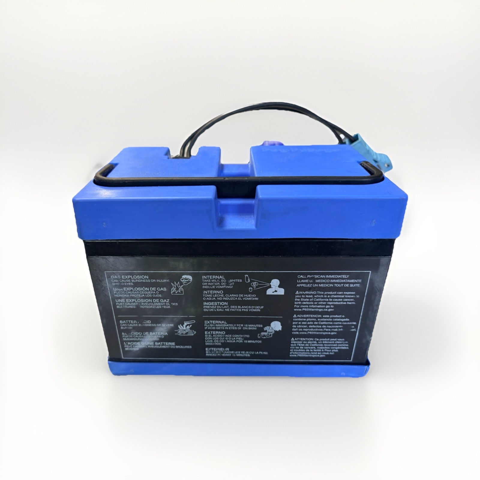 Genuine Peg-Perego 12V Battery | OEM #IAKB0502 | For 2-Speed Vehicles