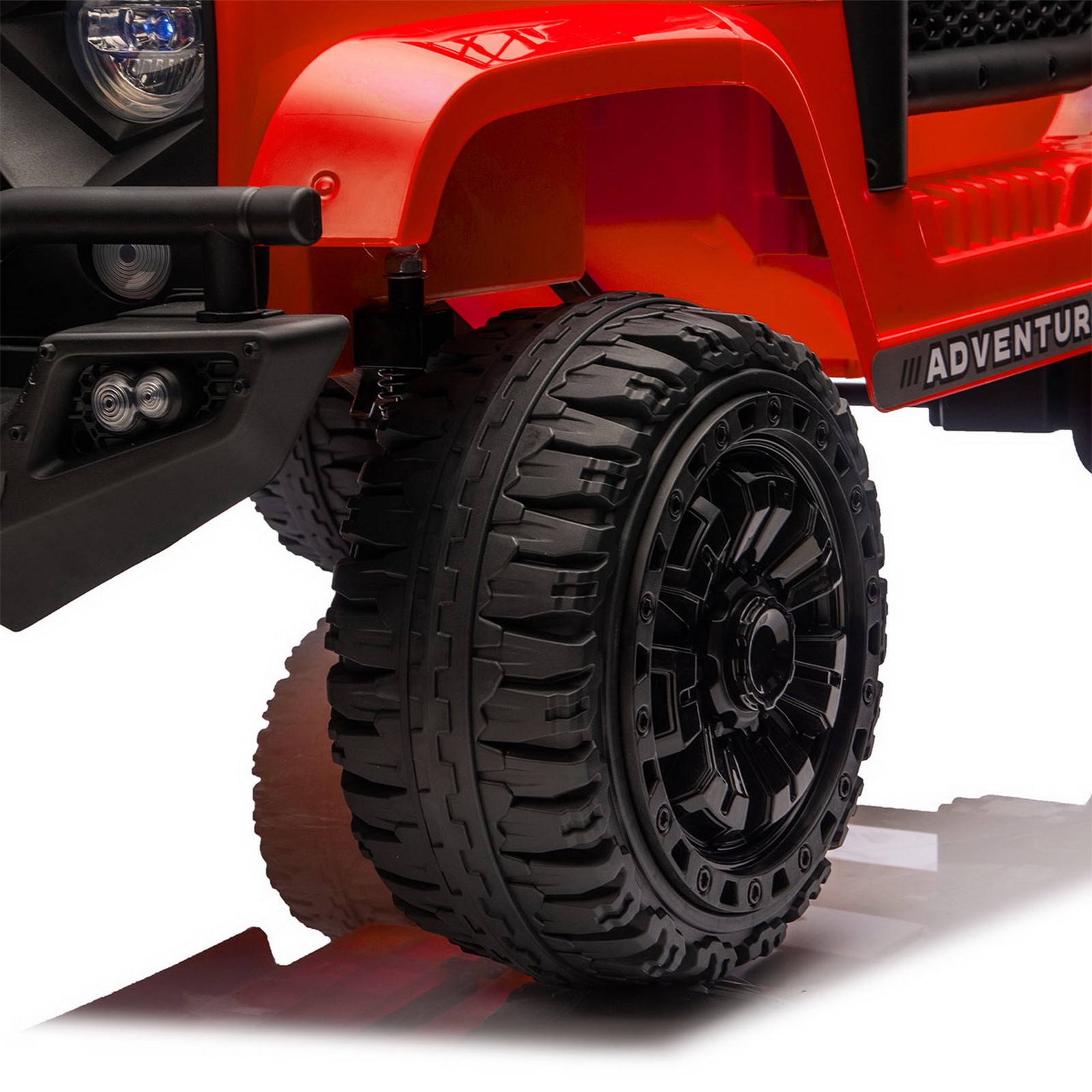 24V 2-Seater Off-Road Ride On Jeep Car Toy Parent Control LED Music Dual Motors