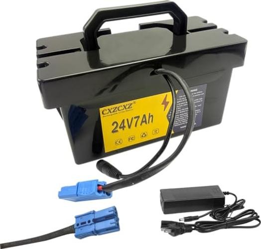 24V Lithium Battery, Replacement Battery for Kids Ride-On 24V7AH(with charger)