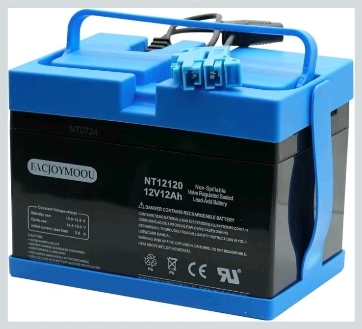 12 Volt Battery For Peg Perego John Deere Gator Polaris Gaucho Rock-In-Chase