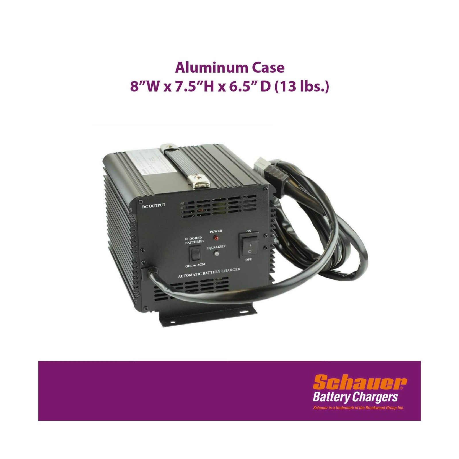 Schauer JAC1548H 48 Volt Charger for Club Car | 48V Golf Cart Battery Charger…