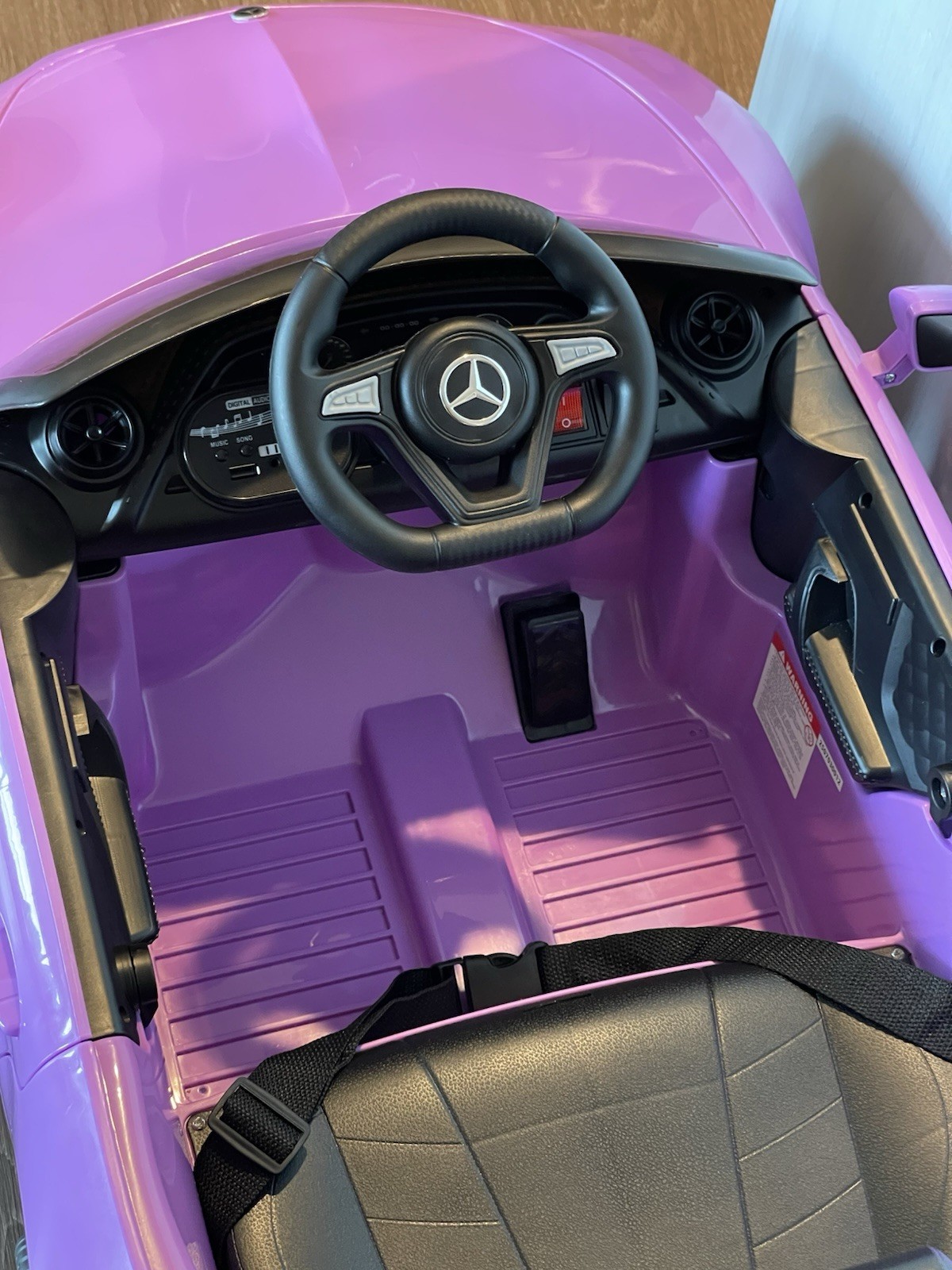 Mercedes-Benz CLS 350 12V Ride On Car – (Purple)