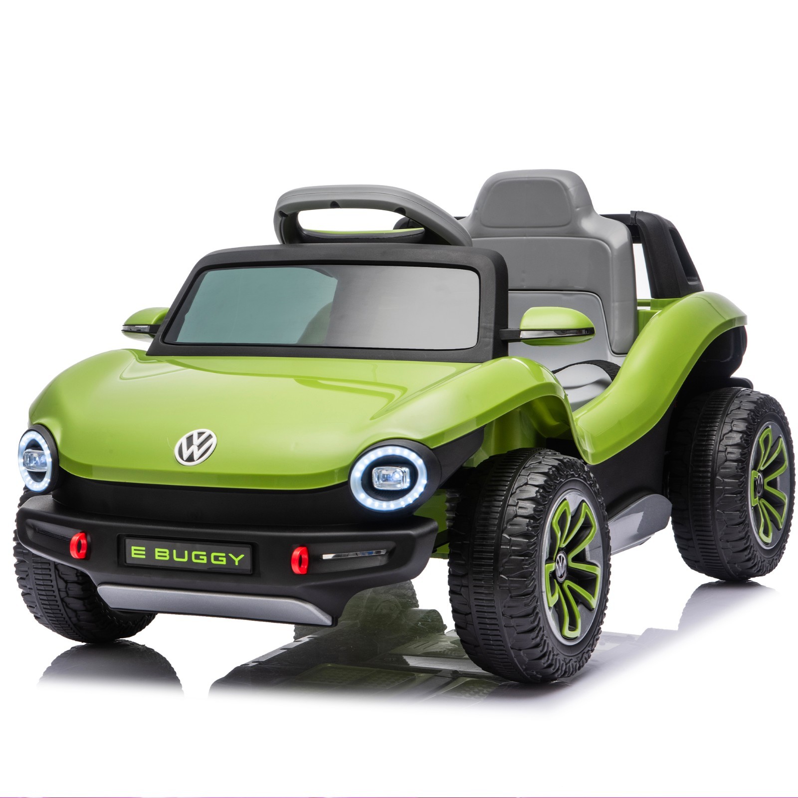 12V Kids Electric Car Ride on Toy Licensed Beetle Truck with Remote for Kids 3-5