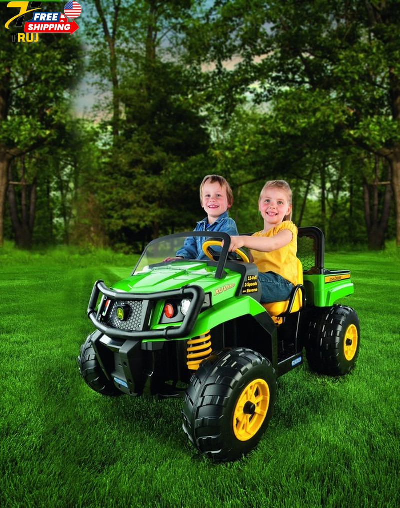NEW Peg Perego John Deere Gator XUV 12 Volt Battery Powered Ride On Vehicle Kid