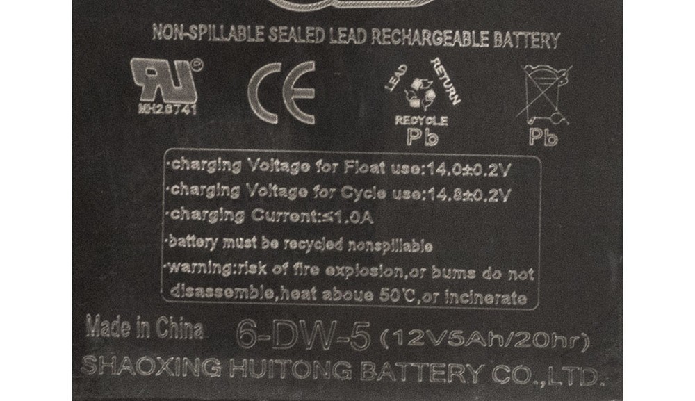 Appliance Factory Parts W25143490003 Razor – Crazy Cart Battery w/30 Amp Fuse