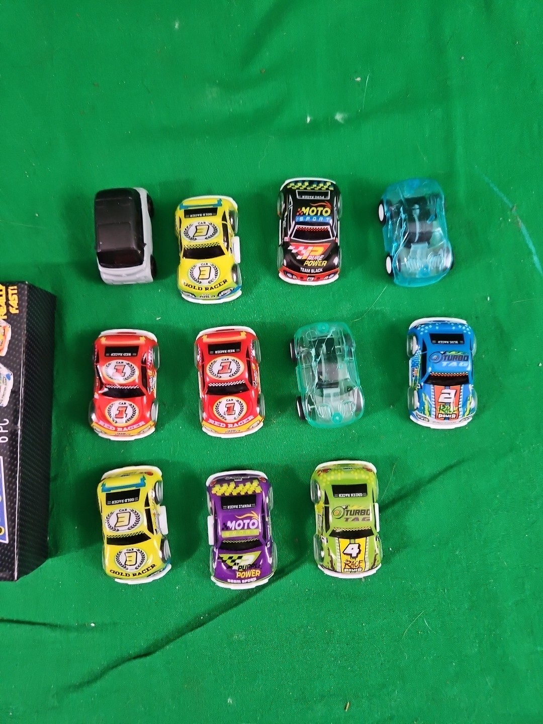 NEW SPEED SHOTZ CARS Pull Back Race Car Set, 6 pc. In Box Plus 6+ Other Spares