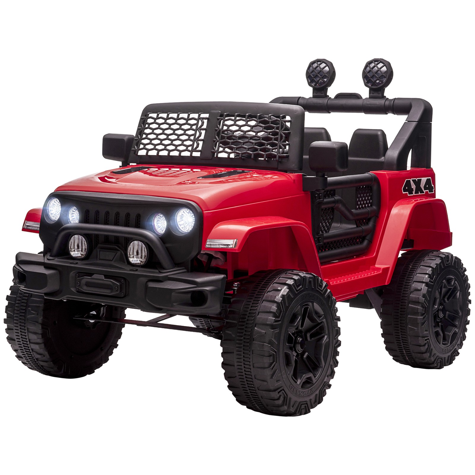 12V Kids Ride On Car Truck Electric Battery Riding Toy w/Remote, Red Refurbished