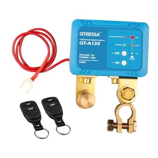 Remote Battery Disconnect Switch – Anti-Theft, Battery Leakage Auto Control