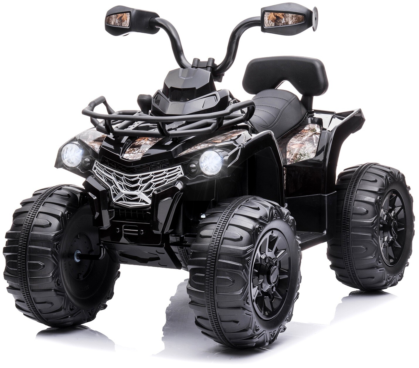 12V Kids Electric Ride On ATV 4-Wheeler Quad Car 2 Speeds w/MP3 & LED Headlights