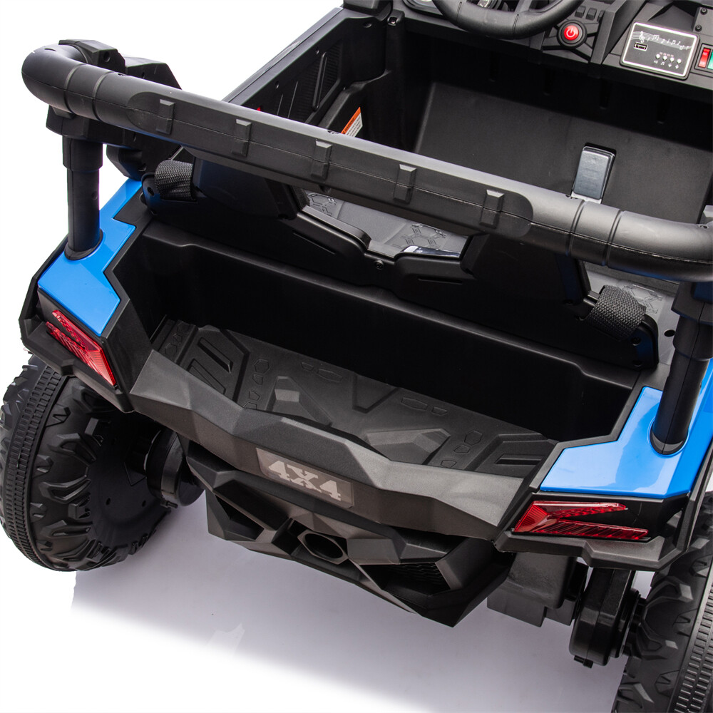24V Kids Ride On UTV Car 2-Seater for Kids Electric 4 Wheels Off-Road w/ Remote