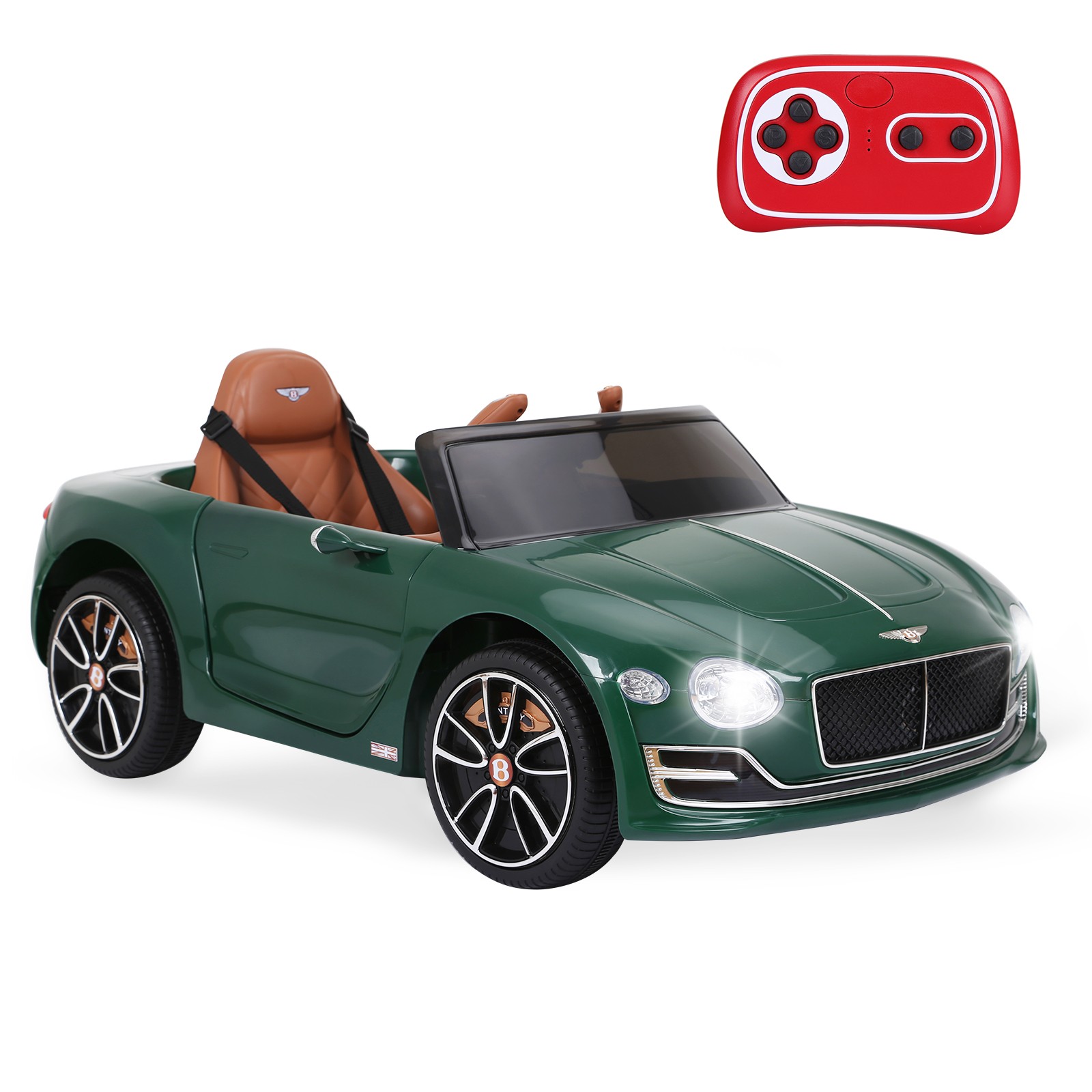 Bentley Style Kids Ride on Car 12V Child Toy Electric Remote Control LED MP3 USA