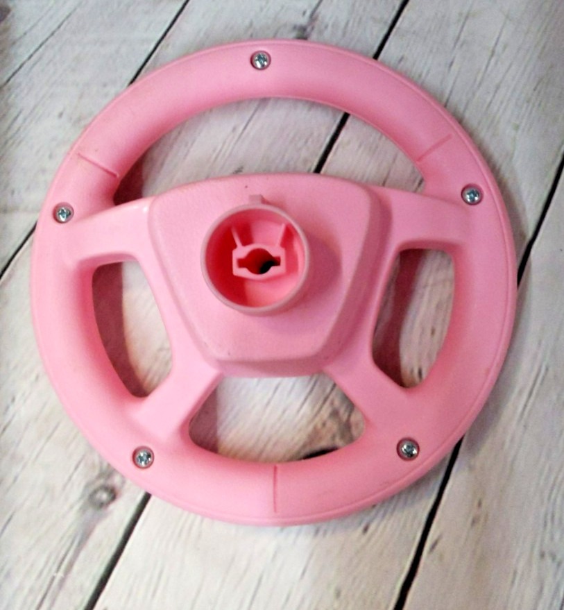 Discontinued Power Wheel Barbie Cadillac Escalade Steering Wheel Part#W6203-9089