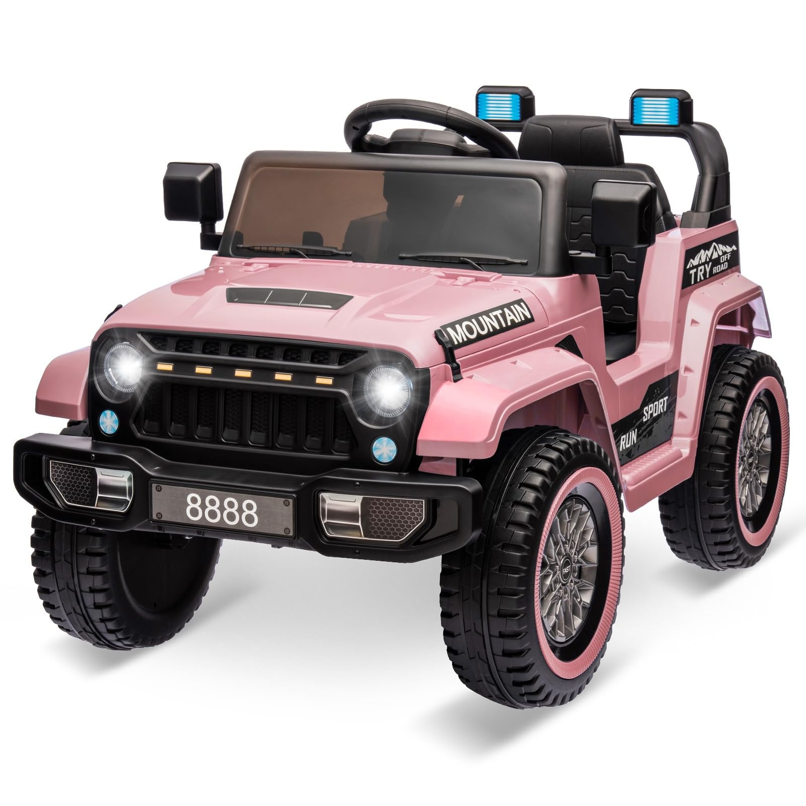 Garvee 12v Electric Ride-on Truck for Children,Battery-Powered Vehicle with RC