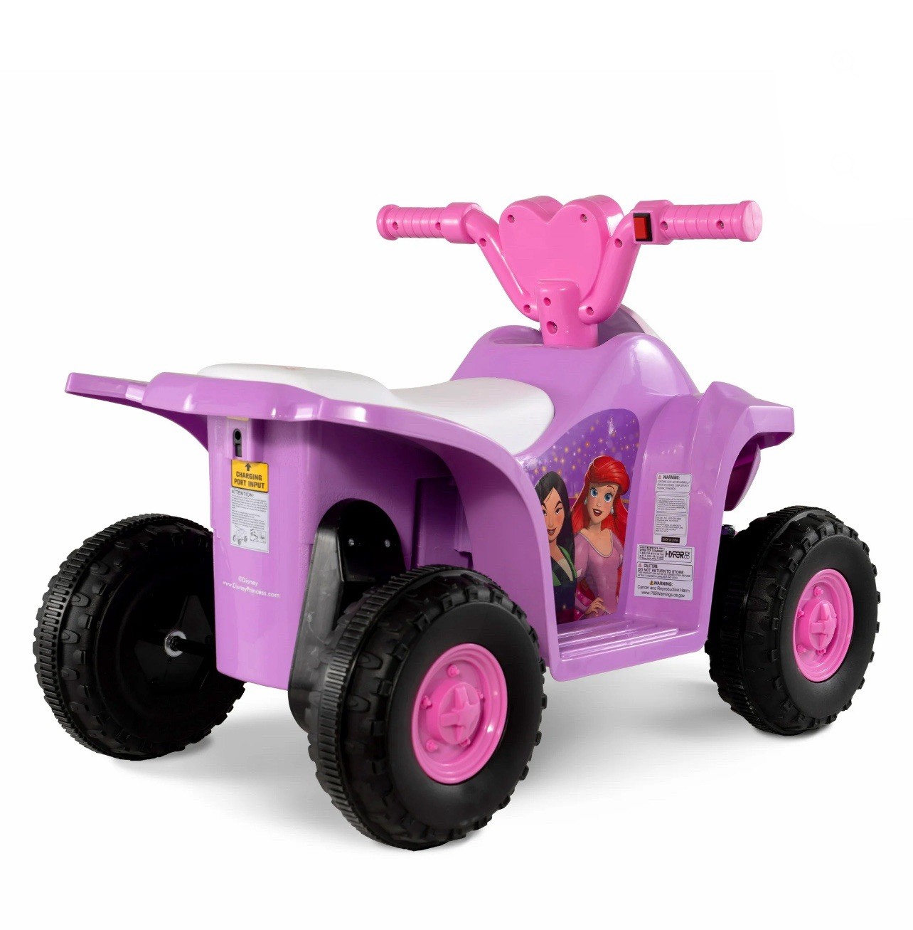 6V Disney Princess ATV, Battery Powered Ride on, by Hyper