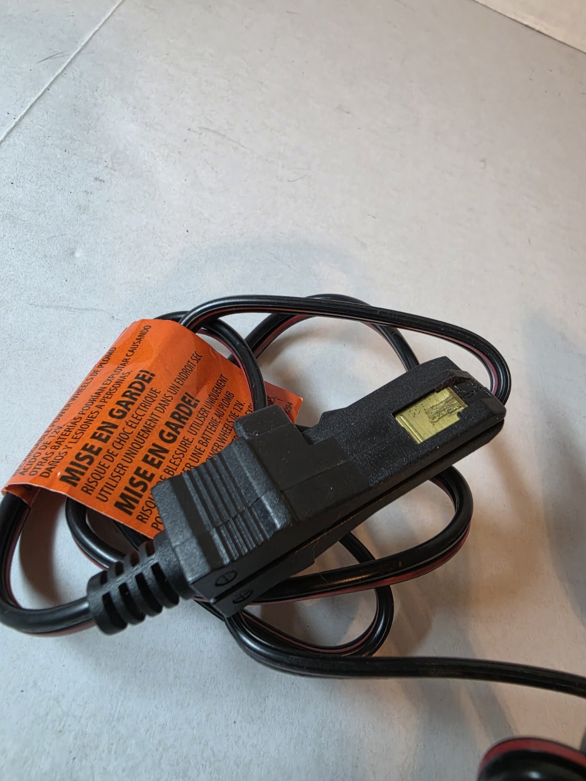 Fisher Price Power Wheels 12v Grey Battery Charger: 00803-1295