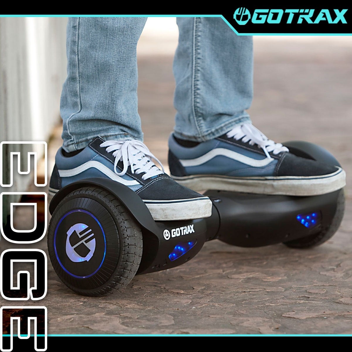 Gotrax Edge Hoverboard for Kids Adults, 6.5″ Tires 6.2mph & 2.5 Miles GT-EG-GAL™