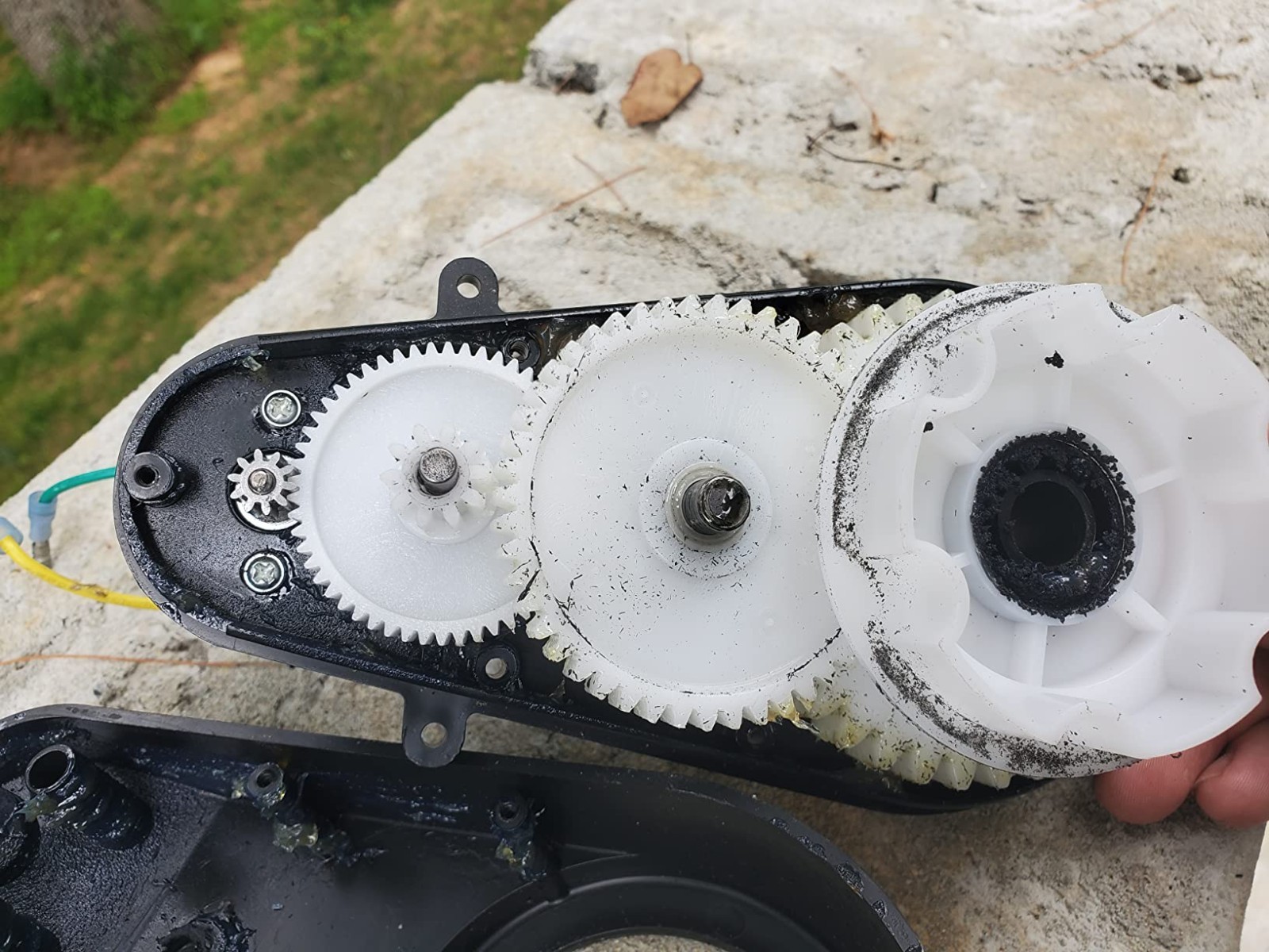 High Torque 24V DC Motor with Gearbox – Perfect for Kids Ride-Ons 30000 RPM
