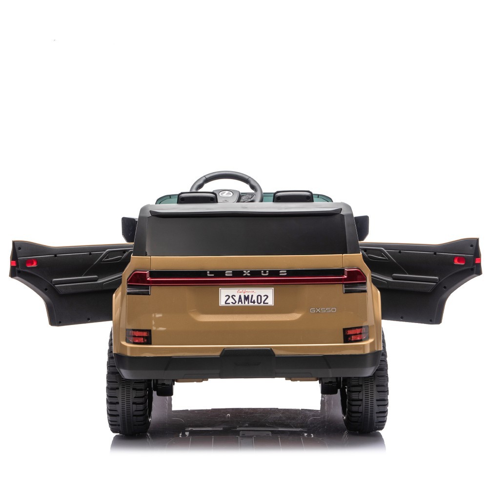 24V Kids Ride On Truck Lexus GX550 Electric Car Toy 2-Seater with Remote Music