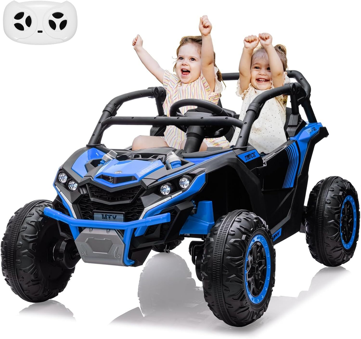 24V Kids Ride On UTV Car for Kids Electric Car Toys 4WD Off-Road W/ Remote Xmas