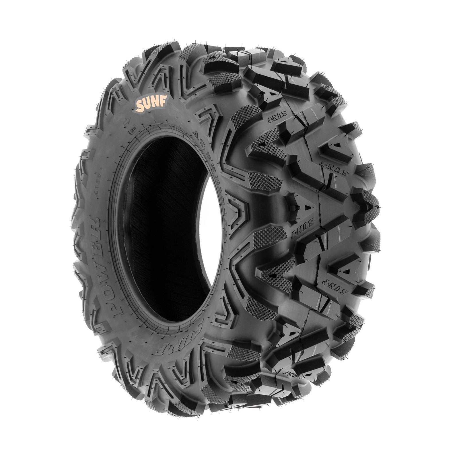 Set of 2 SunF A033 Power.I AT 25×10-12 ATV UTV Off-Road Tires All-Terrain, 6 …