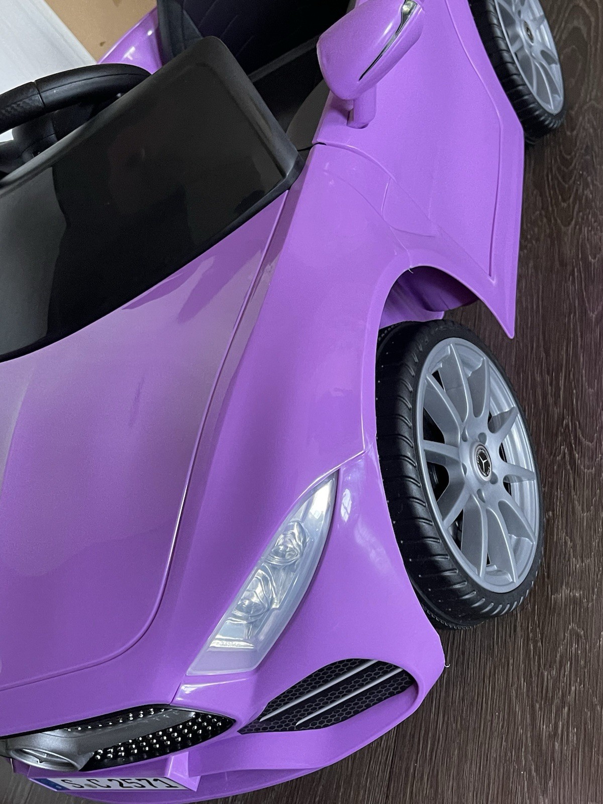Mercedes-Benz CLS 350 12V Ride On Car – (Purple)