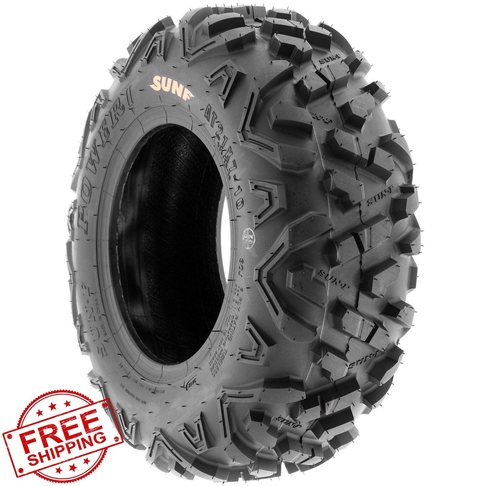 SUNF 145/70-6 ATV UTV Tires 6 PR POWER II Pair