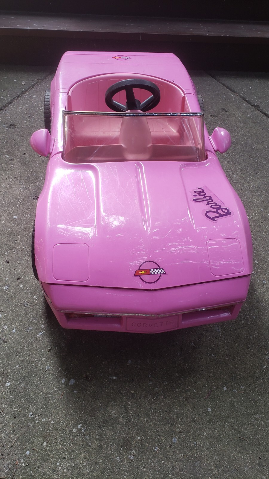 Barbie Corvette 1990 Vintage Power Wheels Pink Original SHIPPED