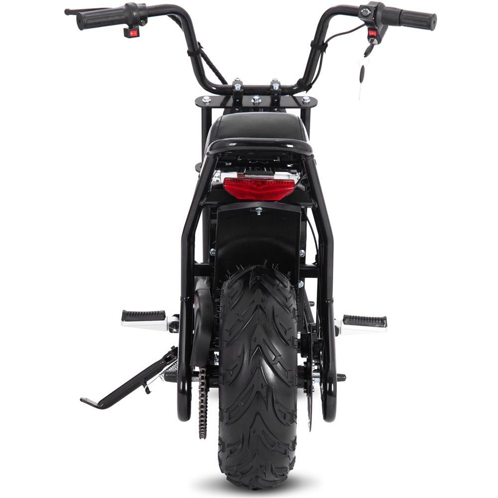 MotoTec 48v 1000w Electric Lithium Powered Mini Bike Speed upto 20MPH – Black ✅