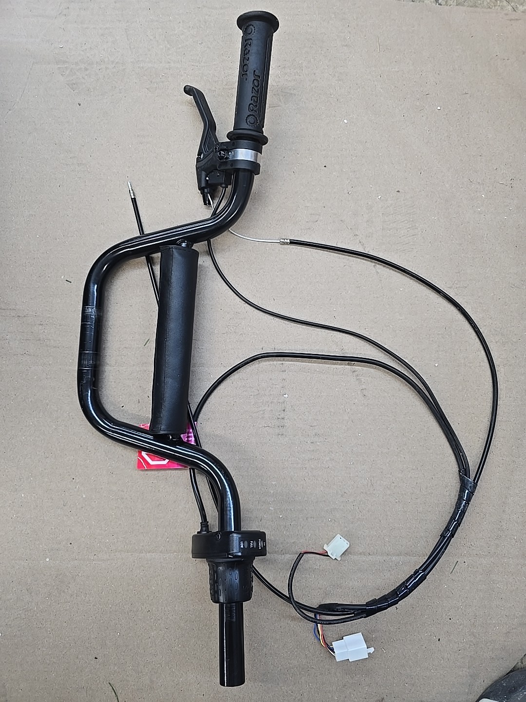Handle Bar With Controler For Razor 24V Dirt Quad SX McGrath Powered Ride-On